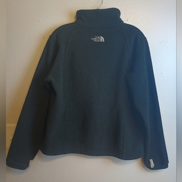 The North Face Womens Jacket Fleece Full Zip Black Long Sleeve Size Medium - Picture 2 of 13